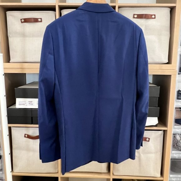 Eleganza Platinum Giorgio Bright Blue Blazer / Sport Coat / Suit Top - Picture 6 of 6
